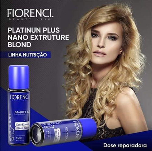 Imagem 3 de 3 de Kit Ampolas Tratamento Cabelos Loiros Mechas Matização 15ml