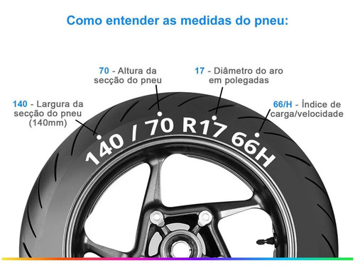 Cubierta trasero para moto Pirelli Sport Demon sin cámara de 140/70-17 H 66 x 1 unidad