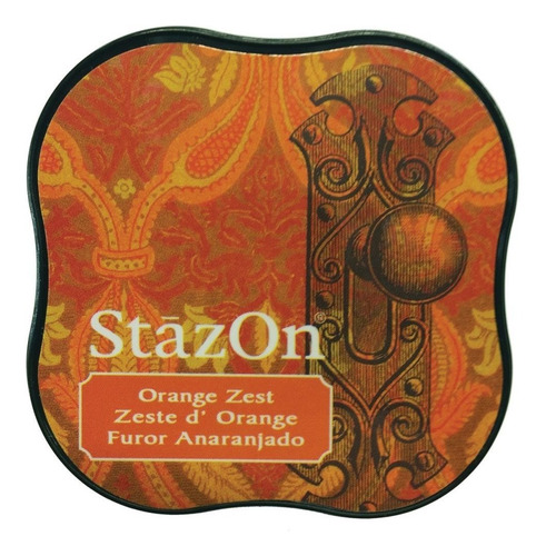Imagem 1 de 1 de Carimbeira Stazon Midi - Orange Zest