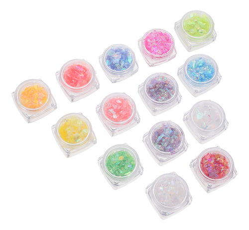 Pegatinas Caseras Para Decoración De Uñas A La Moda, 14 Caja