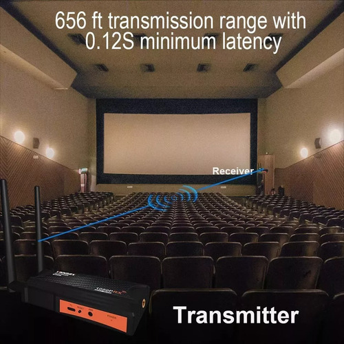 Kit 13 Transmissor De Vídeo Hdmi Wireless Full Hd Até 200mts