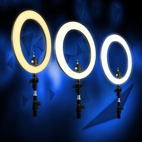 Aro De Luz Gamer Led Usb Con Tripie Game Factor Lrg300 /v /v
