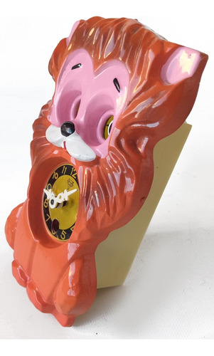 Reloj Mi-ken Petty Lion Dec. 70 Mueve Los Ojos Leer Todo Cyy