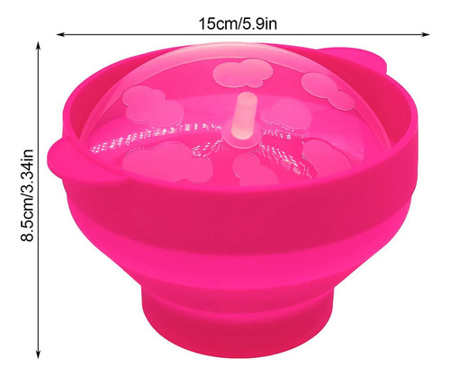 Fjl Tigela De Silicone Para Pipoca De Micro-ondas