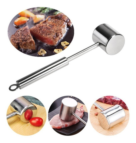 Imagen 1 de 6 de Carne Ablandador Martillo Filete Filete Libras Mazo 304 Acer