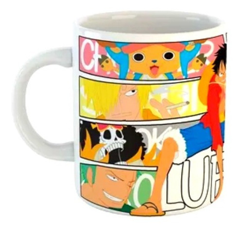 Mug Anime One Piece - Taza De Los Mugiwaras - Luffy