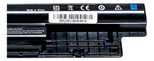 Bateria Para Dell Inspiron I15-3542-b40 4 Cél Marca Bringit Bateria Preto