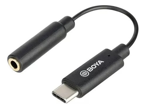 Adaptador Miniplug 3,5mm Hembra A Usb-c Macho Boya By-k4