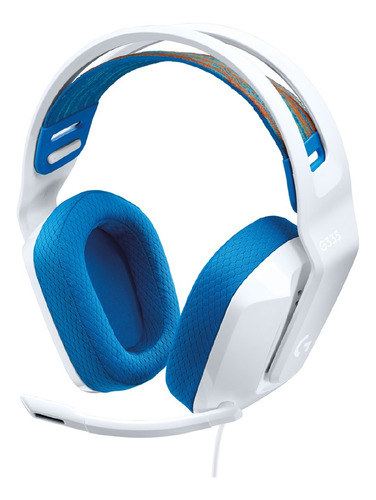 Auriculares Logitech G335 Gamer Microfono 3,5 Mm Blanco