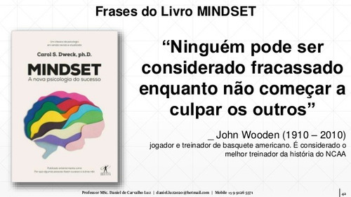 Livro Mindset - A Nova Psicologia Do Sucesso - Carol Dweck