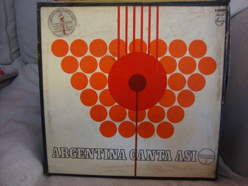 Coleccion Argentina Canta Asi Volum 2 10 Discos + Libro J