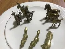 Comprar Miniaturas De Bronce Y Cobre( Buhos,gatos, Elefantes Y Otros