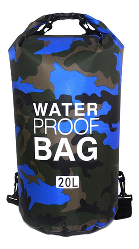 Bolsa De Secado Flotante Resistente Al Agua, Azul 20l Multi