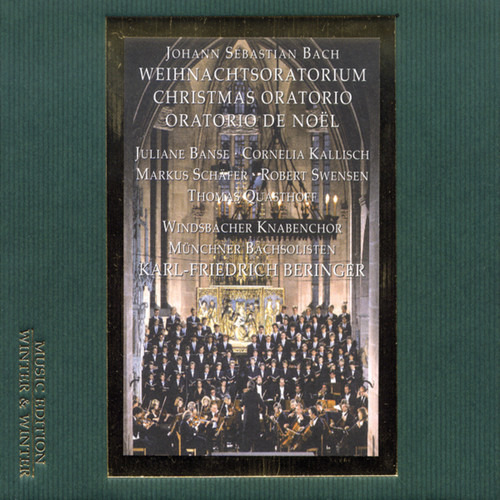 J.s. Bach; Karl-friedrich Beringer Weihnachtsoratorium Cd