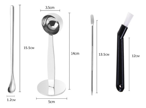 Z Kit De Ferramentas Para Colher De Café Coffee Tamper