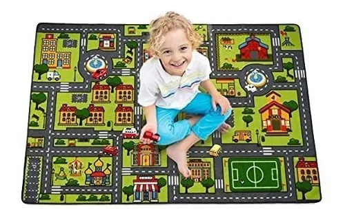 Alfombra de juego de granja, alfombra de sala de juegos, alfombra de juego  de guardería, alfombra