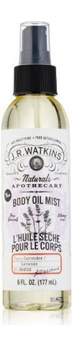 J R Watkins Lavender Body Oil Mist 6 Onzas Liquidas 1 Cada U