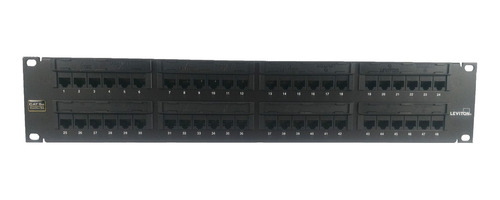 Patch Panel Mca Leviton Mod 5g596-u48 Cat 5e 48 Puertos 2u