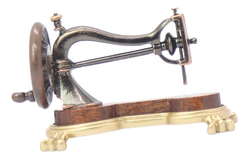 Máquina De Coser Para Casa De Muñecas A Escala 1/12,