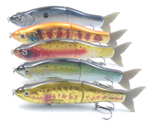 Cebo De Pesca Bait Shad Crankbait Treble Lixada