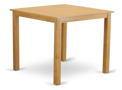 East West Furniture Cft-oak-t Mesa De Mostrador De Altura D.