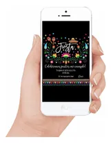 Comprar Invitaciones Cumple Mujer Digitales Tarjetas Personalizadas