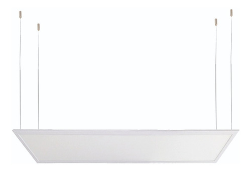Panel Led Colgante Blanco Mate 72w Luz De Día (60x120cm)