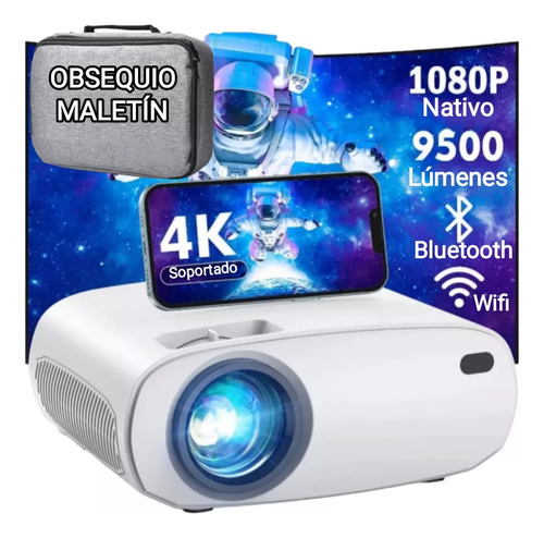 Proyector Maximo Brillo 9500 Lumens 400 Ansi 1080p Nativo