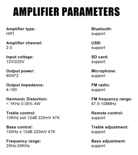 W Amplificador De Potência Novo Amplificador Profissional A