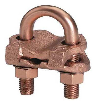 Burndy Gar1626 Pipe Ground Clamp,5awg,3.5in Aad