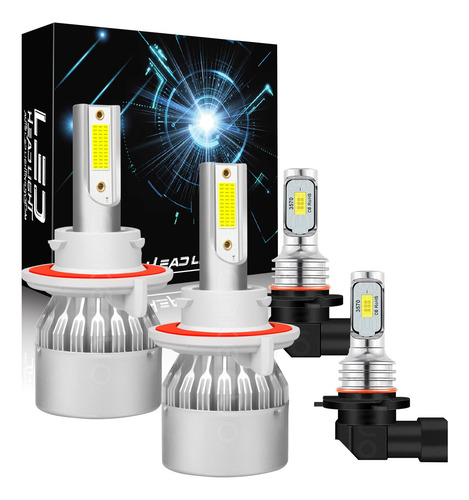 Para Mazda Tribute 2008 2009-2011 Kit Led De Haz Alto/bajo
