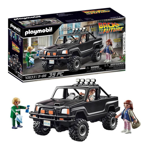 Playmobil - De Volta Para O Futuro, A Pick-up De Marty Quantidade de peças 35