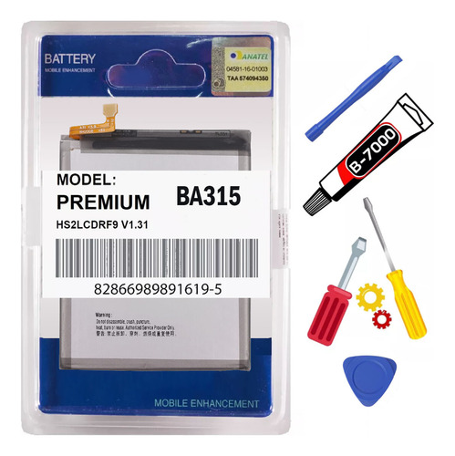 Kit Flex Baterla Para Samsung A31/ A32/ A22 Nova + Duração