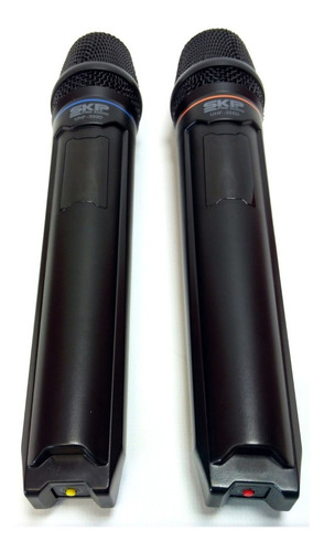 Micrófonos SKP Pro Audio UHF-300D dinámico cardiode negros