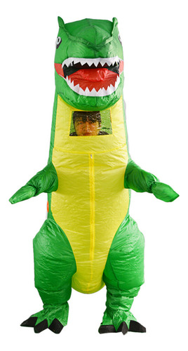Fantasia De Dinossauro Inflável Para Festa De Halloween, Col