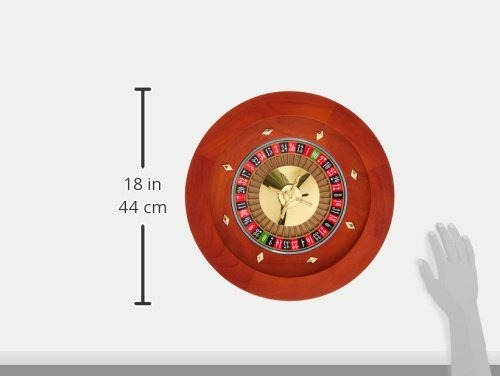 Imagen 2 de 3 de Chh 16 Ruleta De Madera De Lujo Con Rastrillo