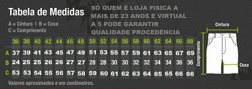 Imagem 4 de 4 de Bermuda Jeans Masculina Colorida Com Lycra Strech Plus Size