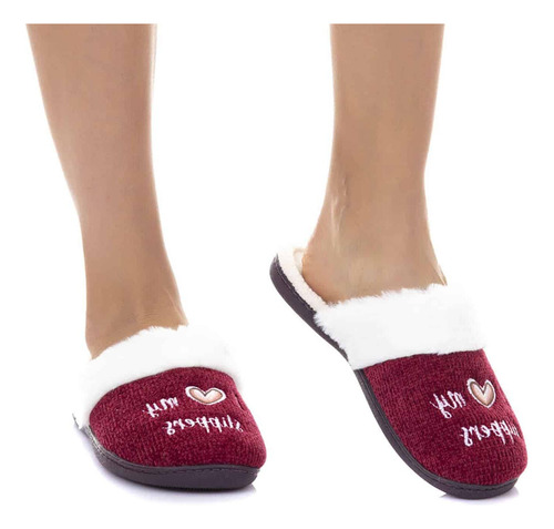 Pantufla Para Mujer Invierno