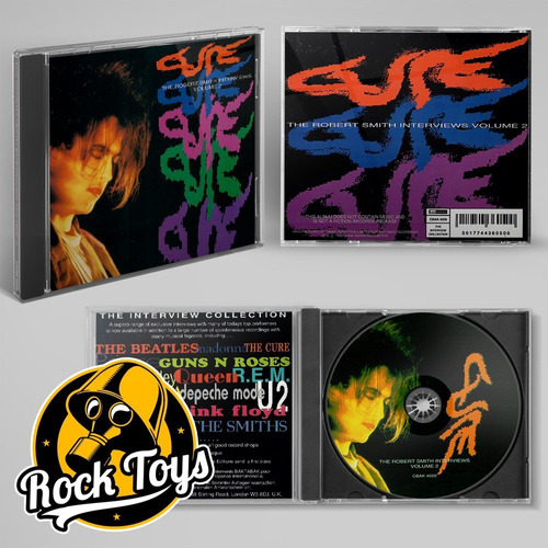  The Cure - Robert Smith Interviews 1993 Cd Vers. Usa.  (Reacondicionado)