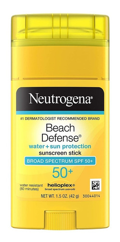 Neutrogena Bloqueador Solar En Barra Beach Defense Spf 50