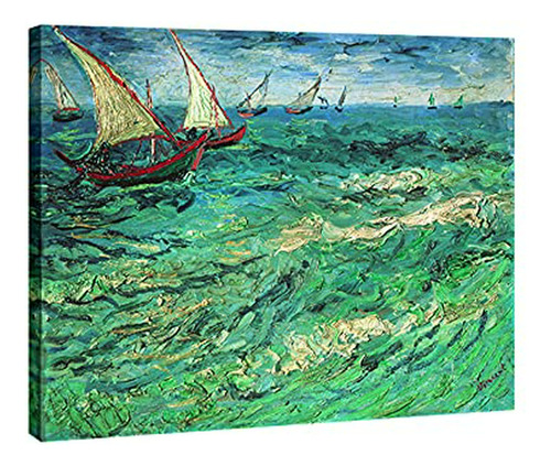 Los Barcos De Vela Wieco Arte Lona Imprimen La Pintura De Pa