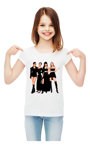 Playera Black Pink Niña - Niño Grupos Musicales Beloma