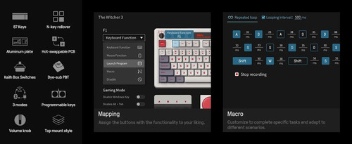 // Teclado 8bitdo Retro Mecánico Con Bluetooth 2.4g Usb-c