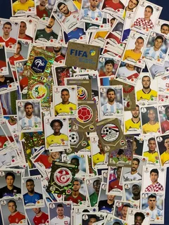 10 Laminas Panini Rusia 2018