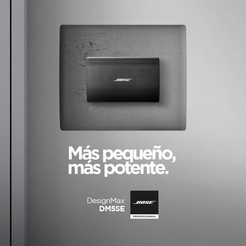 Parlantes Bose Designmax Dm5se Negro (par)