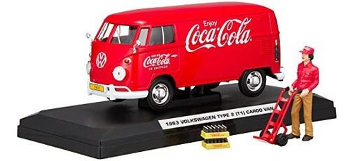 Vehiculo De Juguete - Coca-cola 1963 Volkswagen T1 Cargo Van