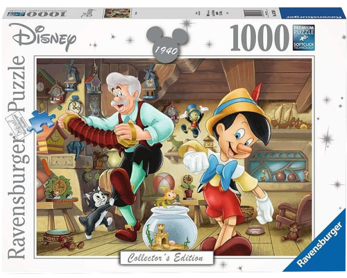 Rompecabezas Ravensburger Pinocho 1000 Piezas 14+