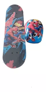 Avengers - Spiderman Skate Con Casco En Bolso