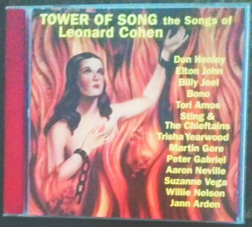 Cd (vg+) Tower Of Song The Songs Of Leonard Cohen Ed Us 1995