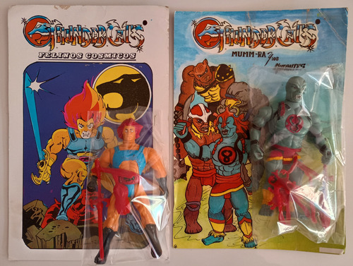 Figura Thundercat Leono Mumrra Bootleg Blíster Vintage 80s (Usado)